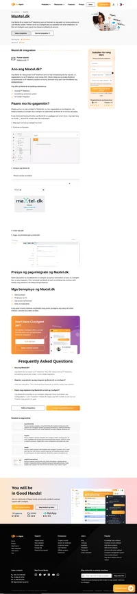 Kung gusto ninyong mag-integrate ng Maxtel.dk sa LiveAgent, puwedeng gawin ito agad. Basahin ang quick guide na ito para malaman kung paano.