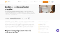 Ang customer service evaluation checklist ay ang inyong pagkakataong malaman kung ano ang areas na dapat paghusayin. Bigyang pansin ang mga suhestiyon ng customers.