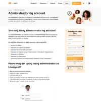 Ang administrador ng account o admin ay isang tao na pinamamahalaan ang lahat ng mga account sa isang ispesipikong program - software. Ang isang admin ay maaaring magsagawa ng mga pagbabago, update, at mag-reset ng mga password.