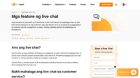 May offer ang LiveAgent na 15 advanced live chat features na tutulungan kayong makipag-ugnayan sa mga customer at makapagbigay ng mas mahusay na customer service.