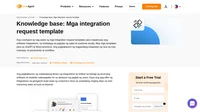 Alamin kung paano gumawa ng maikli pero detalyadong knowledge base integration request template na makapagbibigay ng lahat ng kailangan ninyong info.