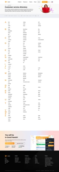 Can't find the support contact information? Check out LiveAgent directories and get in touch with the support you're seeking.