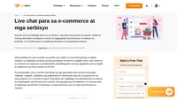 Gabayan ang iyong mga prospect at kustomer sa funnel sa pagbebenta ng iyong tindahan sa e-commerce sa pamamagitan ng paggamit ng software sa live chat mula sa LiveAgent.