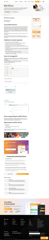 Ang pag-integrate ng MCN Telecom VoIP number ninyo sa LiveAgent call center ay sobrang dali lang kung susundin ang mga simpleng hakbang na ito.