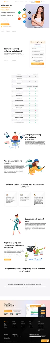 Kumuha ng tamang software at ibigay sa iyong mga kustomer ang pinakamahusay na suportang makakaya mo. Ang LiveAgent ay ang pinaka nasuri at #1 na na-rate na software sa help desk para sa SMB noong 2020.