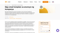 Mga email template para sa company wide na mga anunsyo. Makamit ang high open at click through rates gamit ang aming simpleng gabay at handa nang gamitin na mga template.