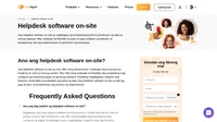 Ang helpdesk software on-site ay may offer nang infrastructure. Kailangan lang ninyong ma-install ito at i-host sa inyong servers. Makakatipid kayo sa oras at pera.