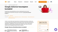 Kuidas võtta ühendust Google Adsense'i klienditeenindusega e-posti, reaalajas vestluse, telefoninumbri, sotsiaalmeedia toe ja iseteenindustoe kaudu.