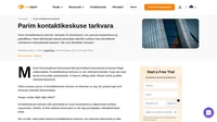 Kontaktikeskuse tarkvara võib parandada ja muuta sissetulevat ja väljaminevat suhtlust sujuvamaks. Lugege meie arvustut 25 parima kontaktikeskuse kohta.
