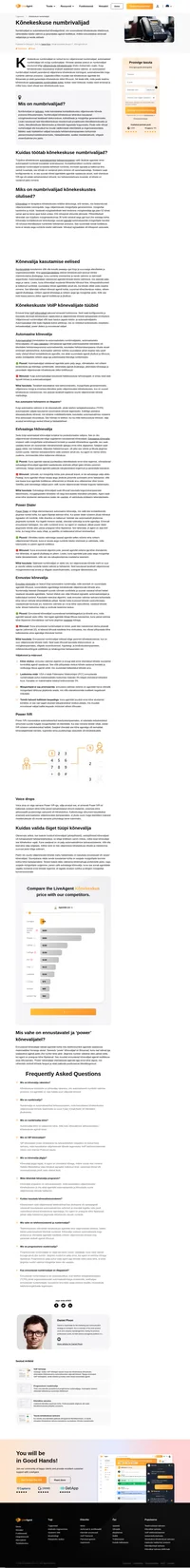 Õppige tundma, mis on numbrivalija ja milliseid eeliseid see toob. Seejärel saate kõnekeskuse numbrivalija ülevaate põhjal valida oma äritüübile sobivaima.