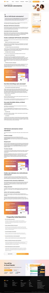 VoIP-kõnede salvestamine on tavapärane äritegevus koolituste ja klienditeeninduse kvaliteedi toetamiseks. Lugege lähemalt, kuidas VoIP-kõnede salvestamine saab teie äri tõsta.