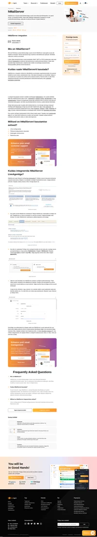 hMailServer on populaarne e-posti server, mis on kõigile tasuta. See sobib eriti suurtele asutustele ja ettevõtetele
