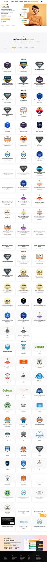 Suurepärane klienditeenindus algab paremast klienditoe tarkvarast. Alates 15 dollarist kuus. Alustage 14-päevase tasuta prooviperioodiga. SaaS või kohapeal.