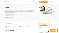 VNet on olnud telekommunikatsiooniteenuste ettevõte rohkem kui 17 aastat. VaadakeVNeti LiveAgenti tarkvarasse integreerimise lisateavet ja selle eelistest.