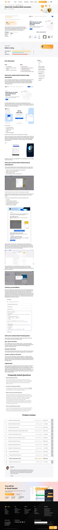 Kogege sujuvat suhtlust Intercomi alternatiividega. Täiustage oma äri uuenduslike vestluslahendustega, et pakkuda erakordset tuge.