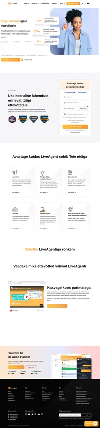 LiveAgent on kasutajatoe tarkvara, mis kohandub erinevate ärimudelite vajadustega. Uurige, kuidas LiveAgent Teie nišiga sobib. Agentuurid, haridusasutused ja valitsusvälised organisatsioonid toetuvad LiveAgentile.