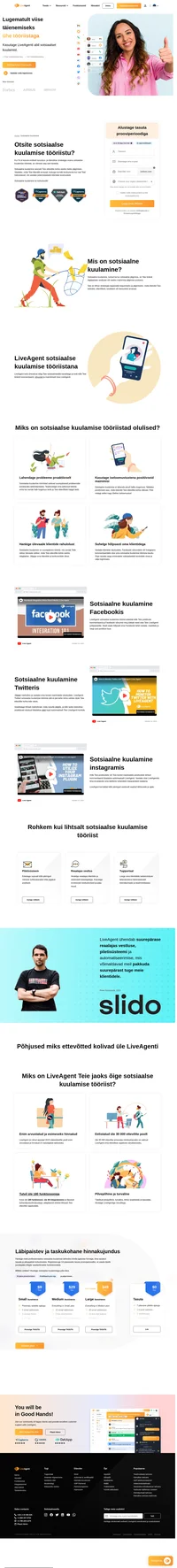 LiveAgenti sotsiaalse kuulamise tööriistad sobivad suurepäraselt probleemide ennetavaks lahendamiseks. Saate täieliku ülevaate sellest, mida Teie ettevõtte kohta täna räägitakse.