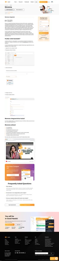 LiveAgent on kasutajatoe rakendus, mis kombineerib erinevad platvormid üheks liideseks. Vaadake saadaolevaid kombinatsioone.