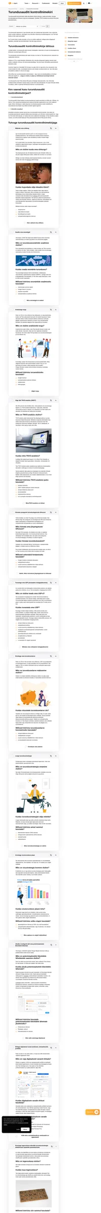 Turundusauditi kontrollnimekri on suurepärane viis tagada, et Teie ettevõte on õigel teel. Need on asjad, mida tuleks enne alustamist kaaluma.