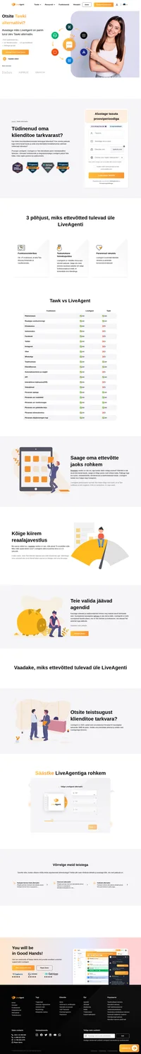 LiveAgent on ülim mitmekanaliline lahendus Teie klienditoele. LiveAgenti piletisüsteeb kannab Teie heaks kõige eest hoolt.