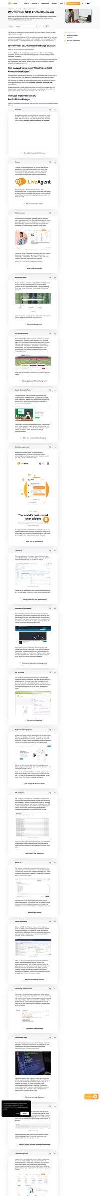 WordPressi SEO kontrollnimekiri aitab Teil jõuda Google'is parimatele positsioonidele ja suurendada Teie ajaveebi lehe orgaanilist liiklust. Ülim punkt-punktilt juhend.