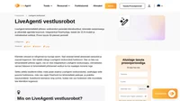 Avastage LiveAgenti uus AI vestlusroboti funktsioon! Automatiseerige AI-põhiste vestlustega kliendisuhtlust, parandage vastamisaegu ja tõstke klienditoe tõhusust.