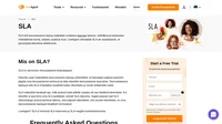 Liveagent töötab SLA-tasemete ja SLA-reeglite kombinatsioonina.