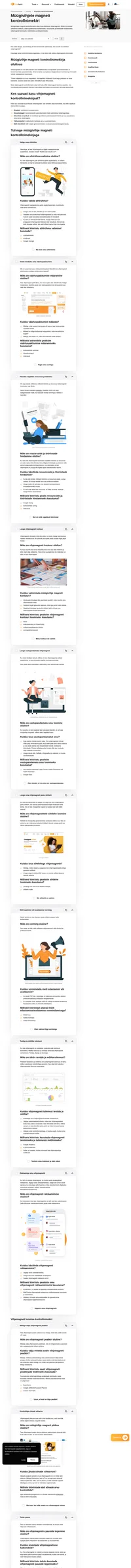 Kas soovite luua tuhandeid müügivihjeid? Me saame teid aidata. Kasutage meie vihjemagneti kontrollnimekirja, et suurendada oma potentsiaalset kliendibaasi.