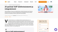 Kulutage oma kõnepaketile vähem VoIP telefonisüsteemide ja integratsioonidega ning valige meie loendist endale parim.