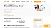 Pakkuge oma LiveAgenti kasutajatoe süsteemi Microsoft Exchange Serveri integratsiooniga tipptasemel e-posti tuge.