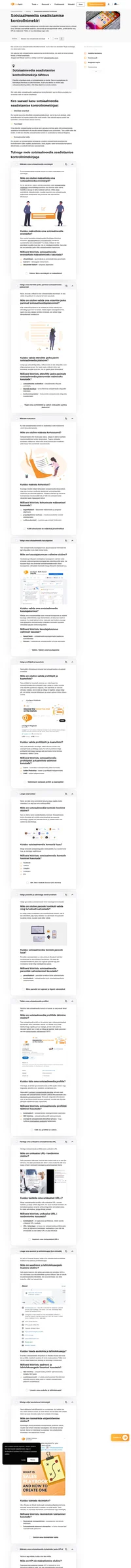 Kas teil on raskusi oma ettevõtte veebikontode seadistamisega? Kui see sotsiaalmeedia seadistamise kontrollnimekiri on täidetud, tõusevad asjad lendu.