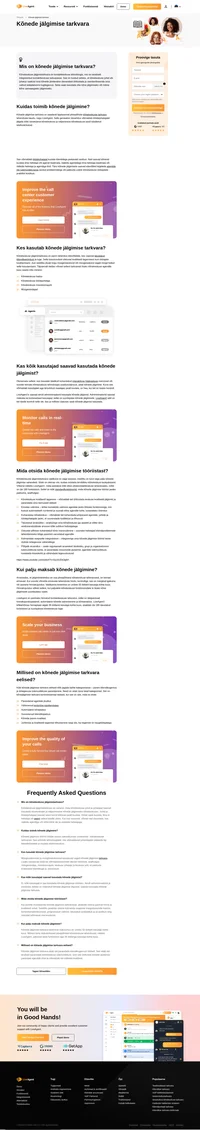 Põhjalik kõnekeskuse jälgimistarkvara võimaldab teil tõhustada ja parandada kõnede kvaliteeti.