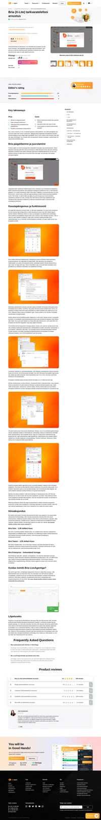 Uurige, milline tarkvara sobib teie ettevõtte jaoks kõige paremini tänu põhjalikele tarkvara erinevate kategooriate ülevaadetele.