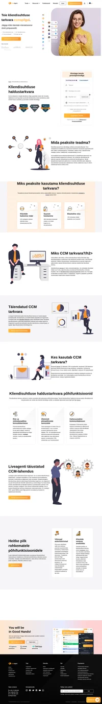 LiveAgenti kliendisuhtluse haldustarkvara pakub Teie klientidele isikupärastatud, kiiret ja teadlikku teenust. Proovige seda tasuta