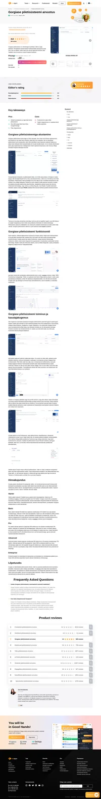 Otsite Gorgiase alternatiivi? Ärge vaadake enam kaugemale ja proovige LiveAgenti oma klienditeeninduse vajadusteks. Sisaldab tasuta 14-päevast prooviversiooni.