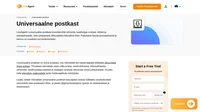 LiveAgent'i universaalne postkast on teie e-posti nutikam versioon, mis suunab e-kirjad, vestlused, kõned , Facebook'i ja Twitter'i piletid, foorumi postitused, ettepanekud ühte postkasti.