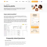 Nadzorna plošča pomaga agentom ostati na tekočem z najpomembnejšimi informacijami v podjetju. Preberite za več informacij.