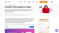 Kako stopiti v stik s podporno službo podjetja Trello preko elektronske pošte, klepeta v živo, telefonske številke, družbenih omrežij in samopostrežne podpore.