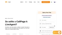 LiveAgent je rešitev za podporo strankam, ki združuje več platform v enem uporabniškem vmesniku. Preselite podatke iz CallPage k LiveAgent in izkoristite prednosti.