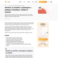 Primerjajte storitve za stranke s podporo za stranke, odkrijte razlike in podobnosti ter pridobite praktične vpoglede iz nasvetov in primerov iz resničnega življenja.