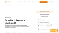 Liveagent trenutno dela na vtičniku za selitev zopim. Liveagent je najbolj ocenjena in programska oprema številka 1 za pomoč uporabnikom v letu 2019 in 2020. Pridružite se podjetjem, kot so huawei, bmw, yamaha, o2 in oxford University.