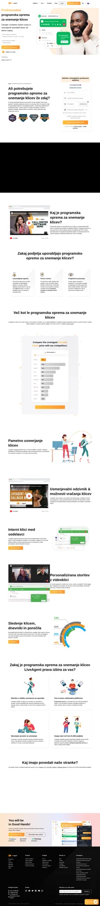 Programska oprema za snemanje klicev LiveAgent lahko shrani neomejeno število posnetkov klicev. Do njih lahko kadar koli dostopate zaradi pravnih razlogov ali zagotavljanja kakovosti.