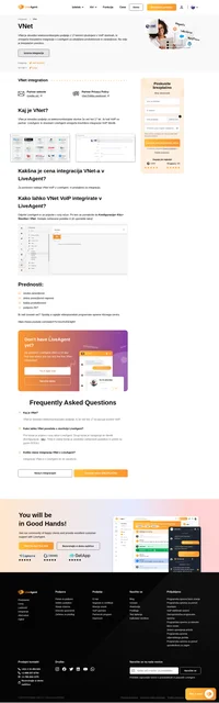 VNet je podjetje za telekomunikacijske storitve že več kot 17 let. Preberite več o integraciji VNet v LiveAgent in njegovih prednostih.