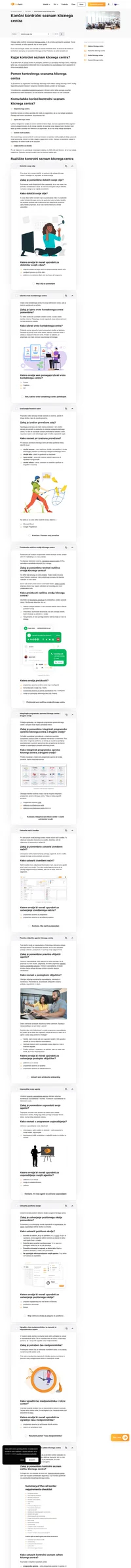Vas zanima ustanovitev klicnega centra, pa nimate pojma, kje začeti? Pripravili smo kontrolni seznam klicnega centra, ki vas vodi skozi vsak korak.