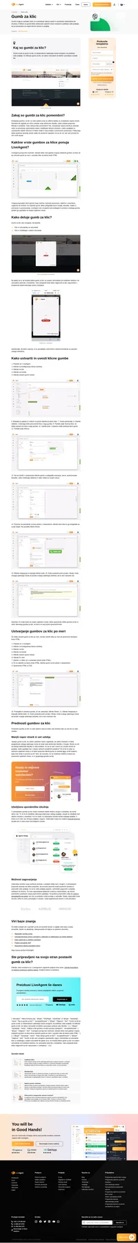 Na svoje spletno mesto postavite gumbe za klic in svojim strankam omogočite z vašim podjetjem takojšnje klice v brskalniku.