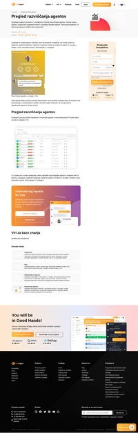 Oglejte si, kako dobro deluje vaš oddelek za podporo strankam in kako se vaše stranke odzivajo na interakcijo z njimi. Odkrijte trenutne trende.