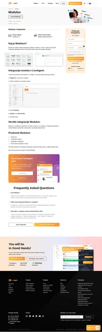Modulus je podjetje, ki nudi storitve prenosa govora prek internetnega protokola. Preberite o integraciji modulov v LiveAgent in njegovih prednostih.