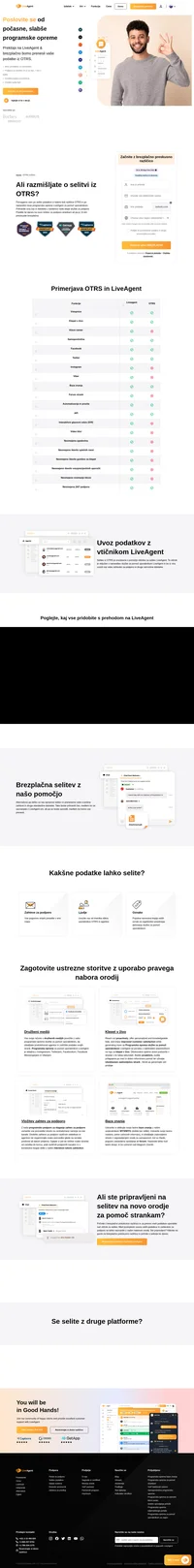 Se selite iz OTRS? Preidite se na LiveAgent s pomočjo našega vtičnika ali pa se obrnite na nas in nam dovolite, da to rešimo namesto vas