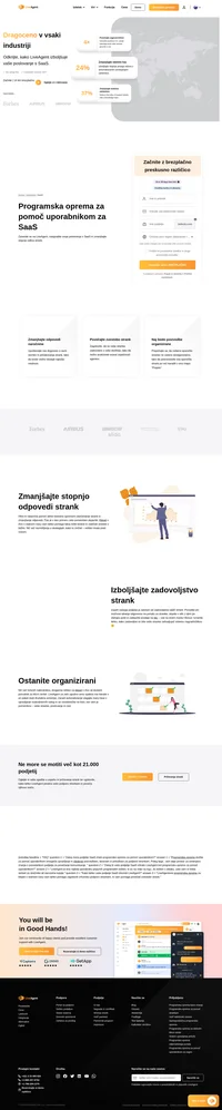 LiveAgent vam pomaga izboljšati vaše poslovanje s SaaS in zmanjšati odpovedi strank. LiveAgent za izjemno ceno združi vse kanale v eno rešitev.