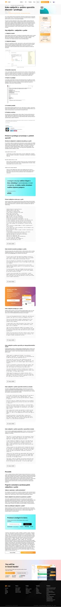 Naučite se zaključiti e -poštno sporočilo z našim strokovnim vodnikom in nasveti. Danes z našimi brezplačnimi predlogami povečajte CTR in stopnjo odziva!